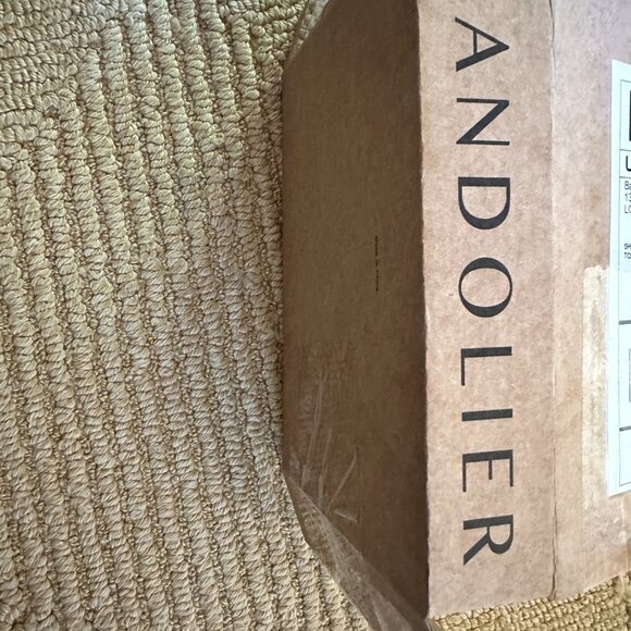 Bandolier designer phone case cross body bag iPhone 15 ProMax strap tan gold - Picture 11 of 12